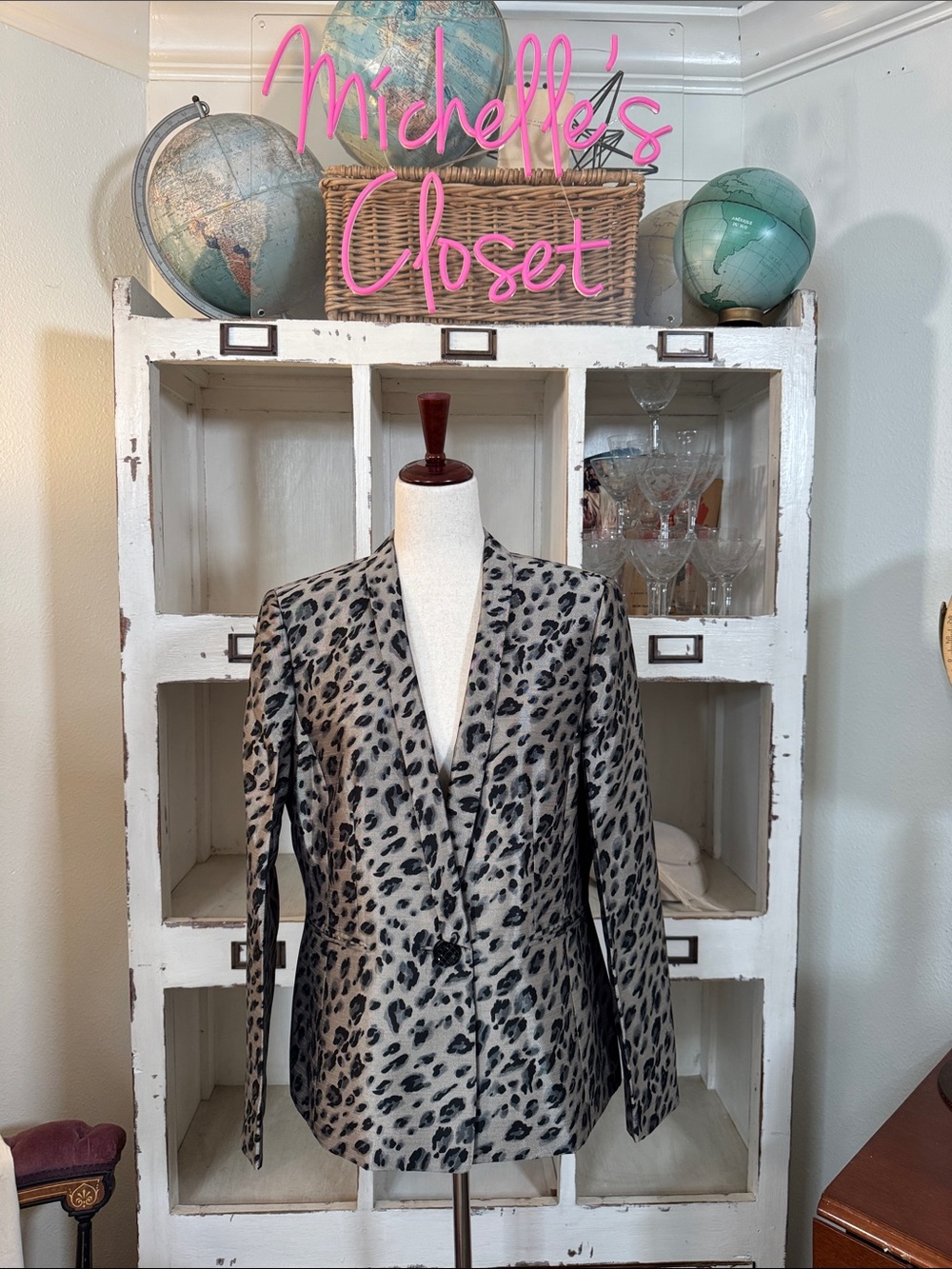 Nipon boutique animal print jacket
